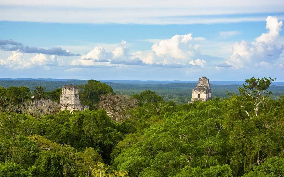 Tikal Ruins a World Heritage Site in Guatemala